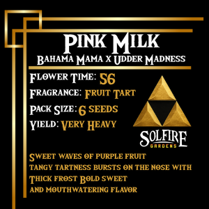 Buy Pink Milk Cannabis Seeds